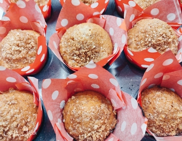 Готовые маффины полностью остудить.