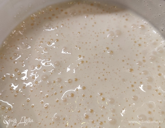 Для теста смешать все ингредиенты.