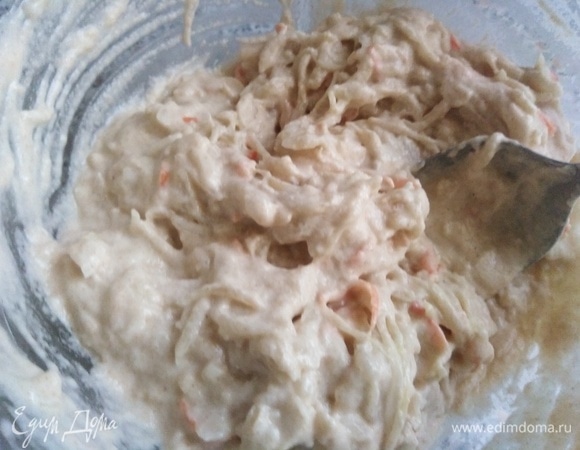 Соединить с капустой.