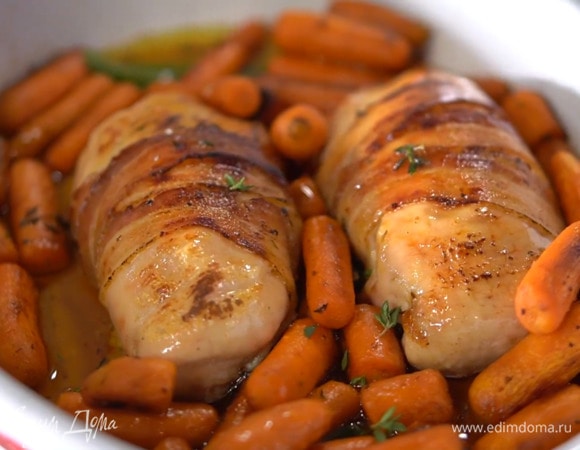 Запекать в разогретой духовке 25 минут.