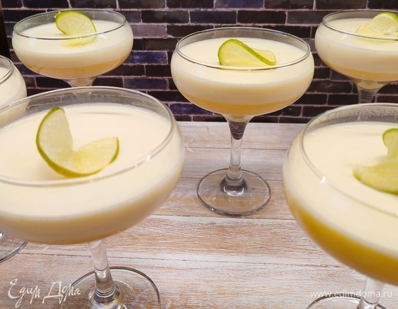 Десерт получается очень нежным.