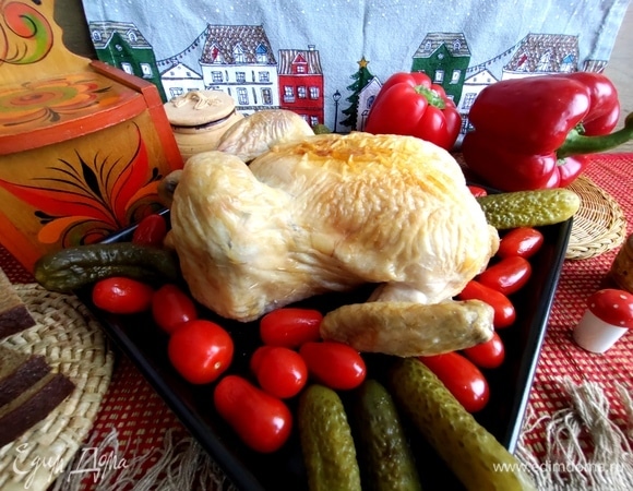 Такая курица вкусна даже в охлажденном виде.