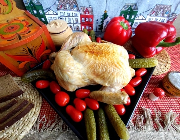 Часть грудки я использовала в данном салате: https://www.edimdoma.ru/retsepty/151298-kartofelnyy-salat-dva-vida.