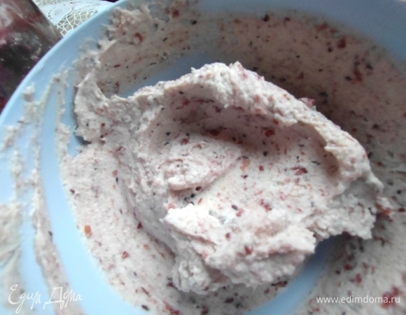 Перетереть до однородности.