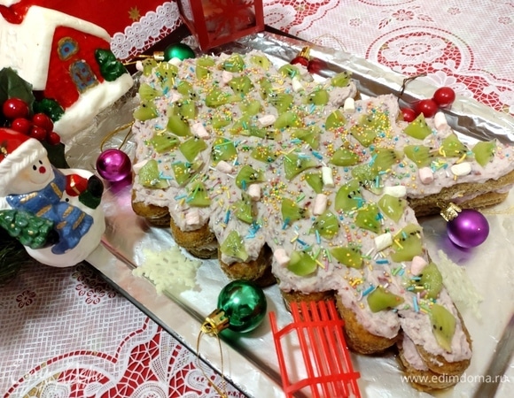 Можно посыпать маршмеллоу и сахарными гранулами.