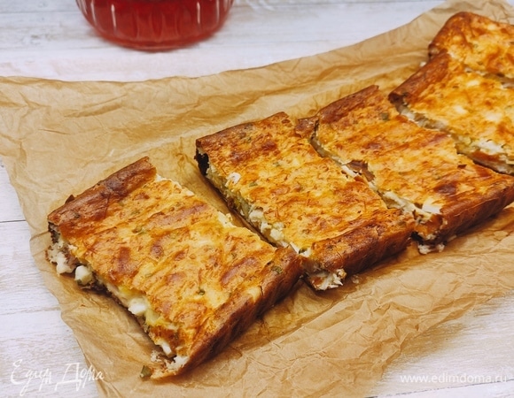 Пирог вкусный как в горячем, так и в холодном виде.