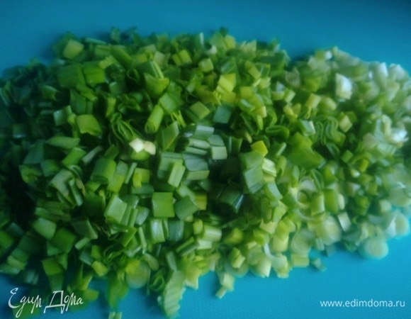 Нашинковать.