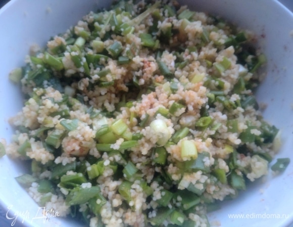 Кускус можно заменить рисом или пшеном.