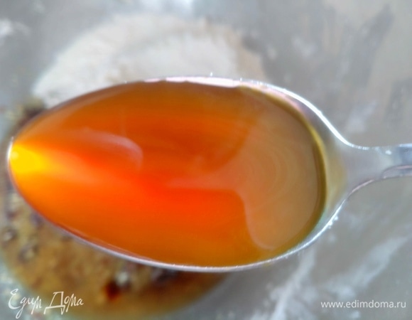 Влить любой сироп, у меня сироп для кофе.