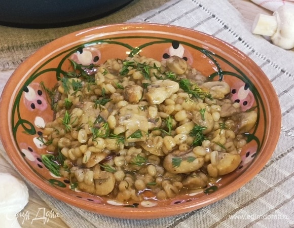 Подаем с зеленью.