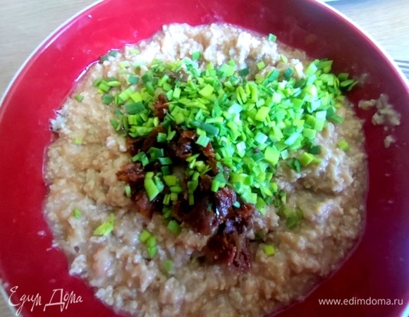 Пересыпать в тарелку.