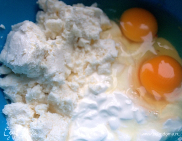 Смешать все для заливки.