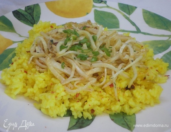 Вот такое по-весеннему солнечное блюдо получилось.