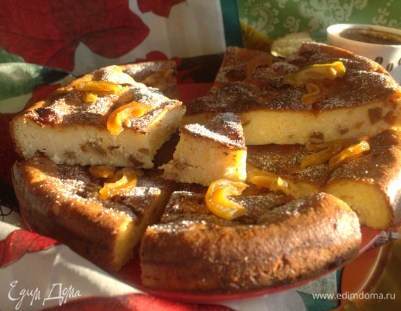 Если подавать теплой, предложить сметану.