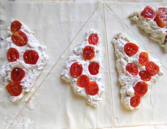 Распределить на начинку.