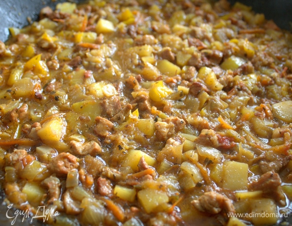 Овощи тем временем готовы.