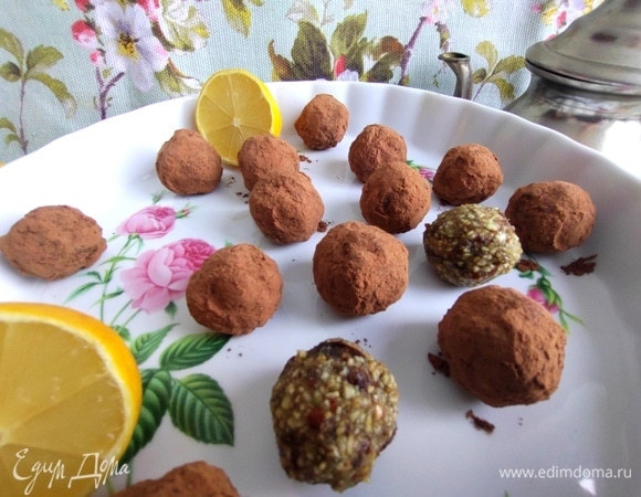 Конфеты готовы к подаче.