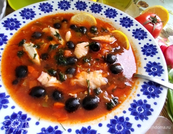 Угощаемся яркой соляночкой!