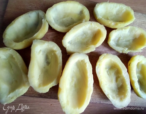 Вынуть середину.