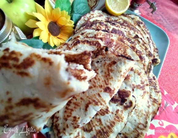 Пробуем с чаем.