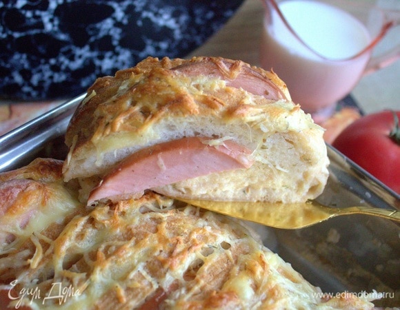 В итоге получаем горячий бутерброд.