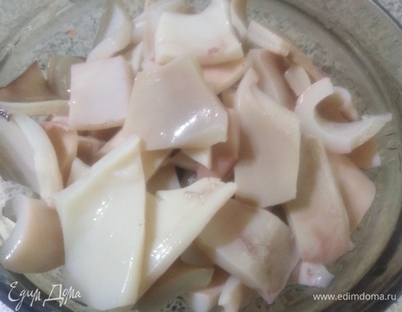 Почистить. Нарезать.