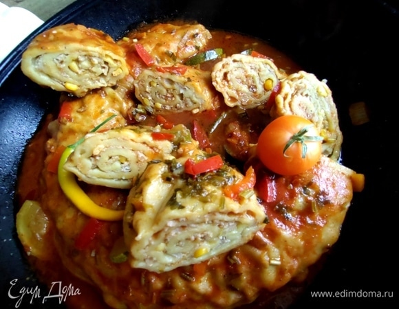 Нарезать на порции.