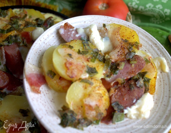 Сытный завтрак получается.