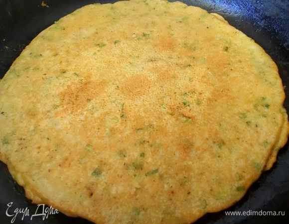 Жарим с другой стороны.