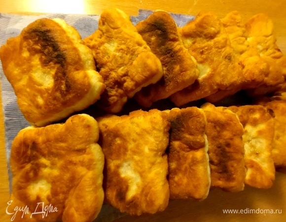 Жарим 14 пышных пирожков.