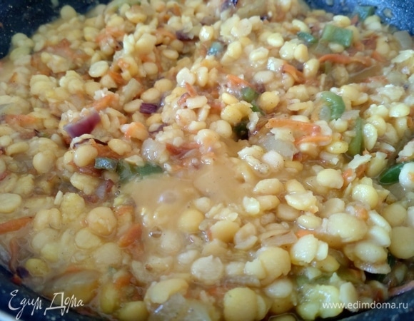 Подержать все вместе на огне, выключить.