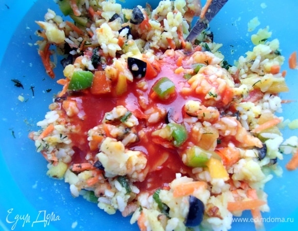 Все смешать.