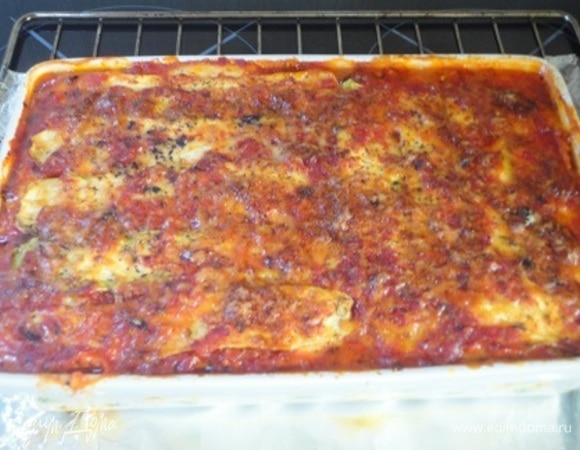 Готовому блюду дайте время стабилизироваться и остыть до теплого состояния.