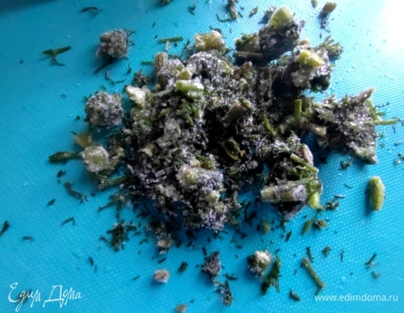 Укроп брала из заморозки.