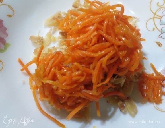 Соединить с морковью по-корейски.