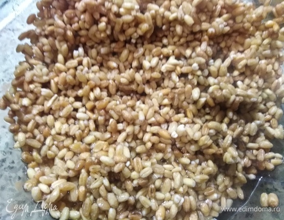 Полбу промыть.