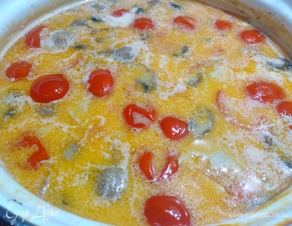 Довела до кипения.