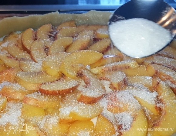 Посыпьте 20 г сахара, это почти полная ст. л.