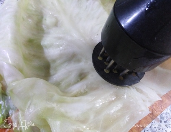 Подготовить капусту. 