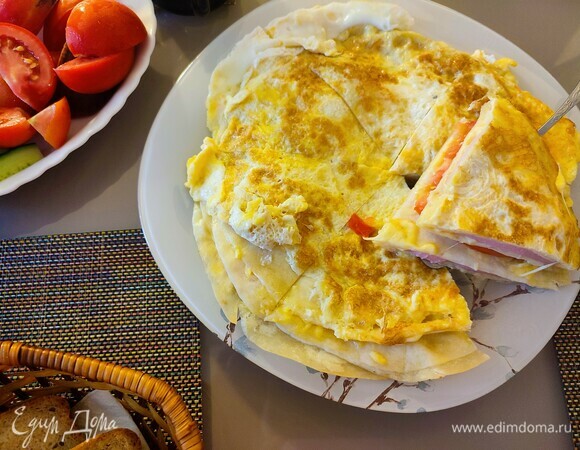 Быстрый завтрак готов. Приятного аппетита!