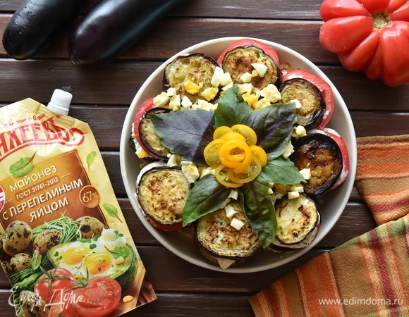 Украсить салат по желанию.