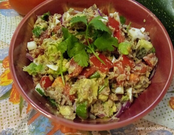 Подаем, украсив веточками кинзы. Приятного аппетита!