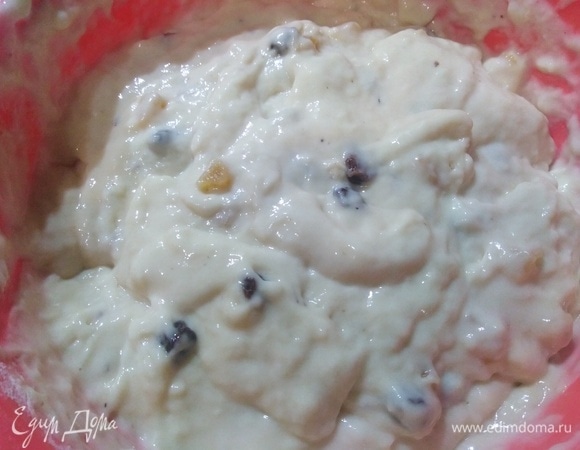 Тесто оставить на 30 минут.