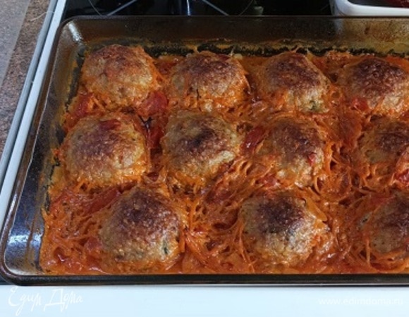 Запекать при 200°C 30 минут.