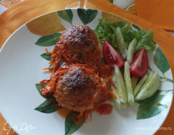 Летом не хочется никакого гарнира, кроме зелени.