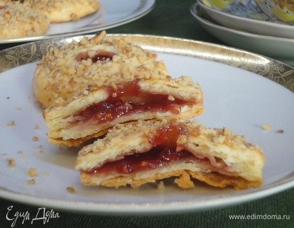 Вот такое слоеное тесто получилось.