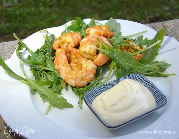 Подавать с домашним майонезом.