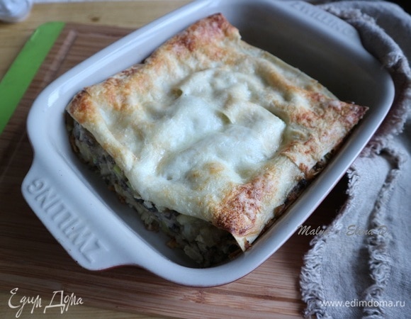 Отправить в духовку на 40–45 минут.