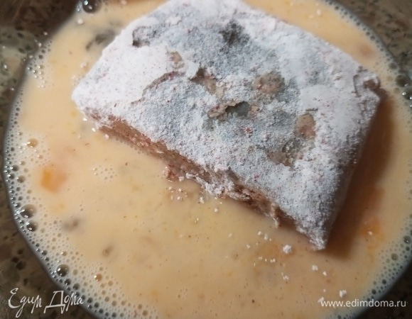 Затем в яйце.