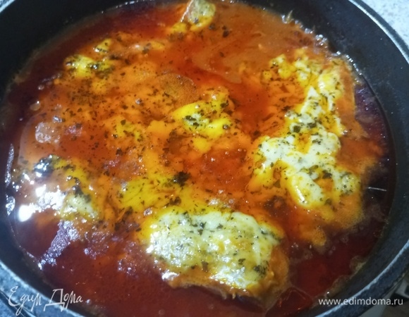 Затем убрать фольгу или крышку. Запечь еще в течение 10 минут.